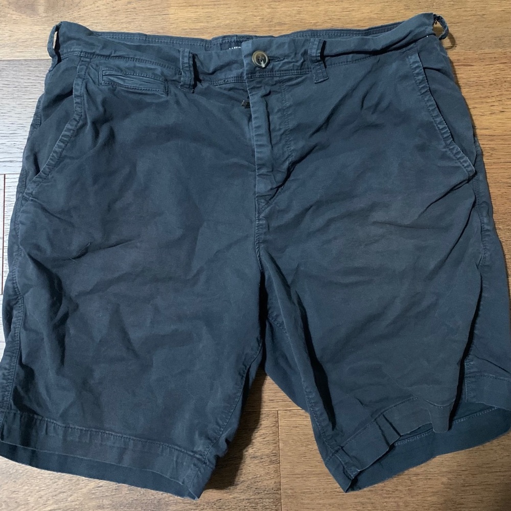 Black American Eagle Shorts